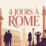 4 jours à Rome place italienne fontaine baroque