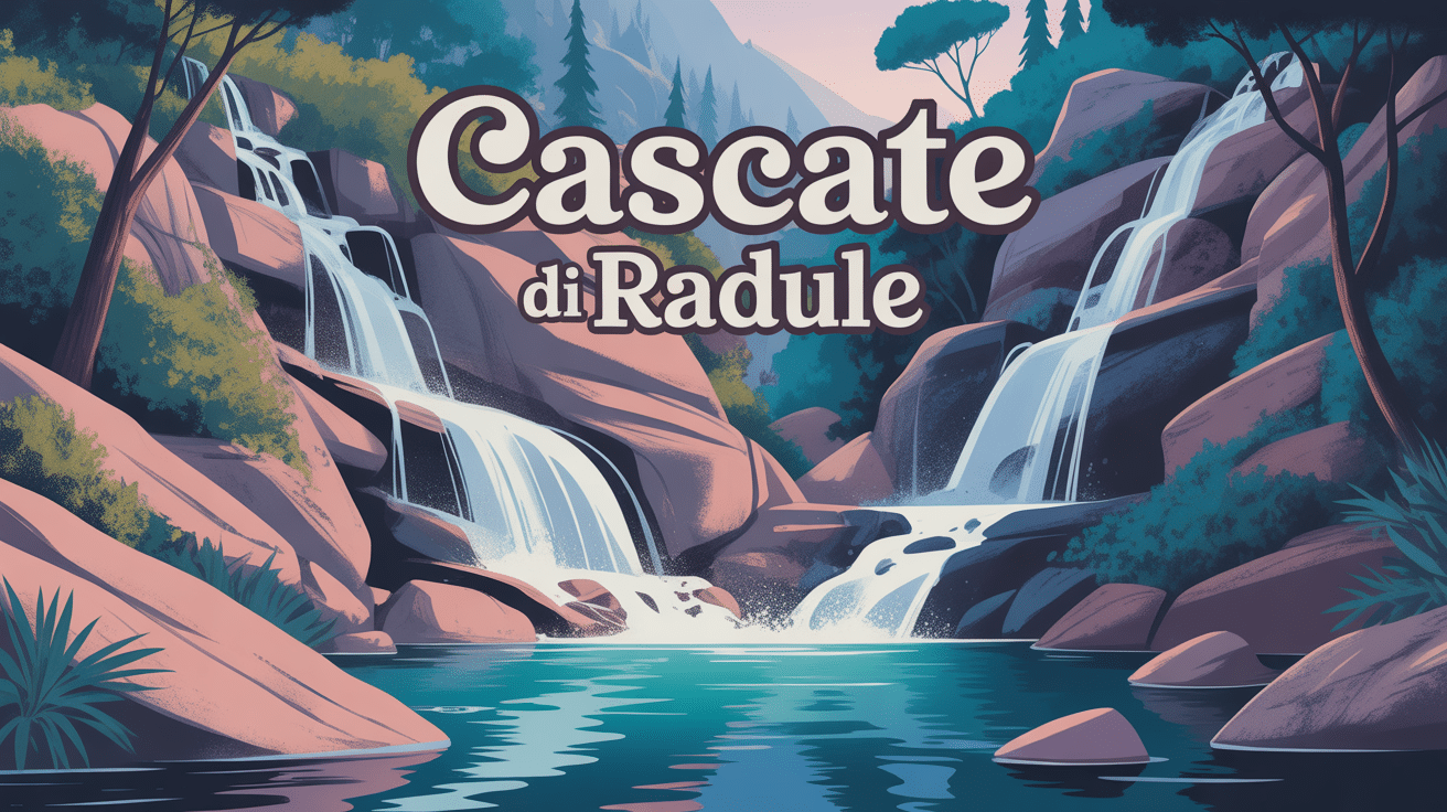 illustration cascades naturelles cascate di radule