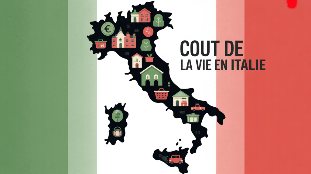 carte cout de la vie en italie