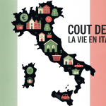 carte cout de la vie en italie