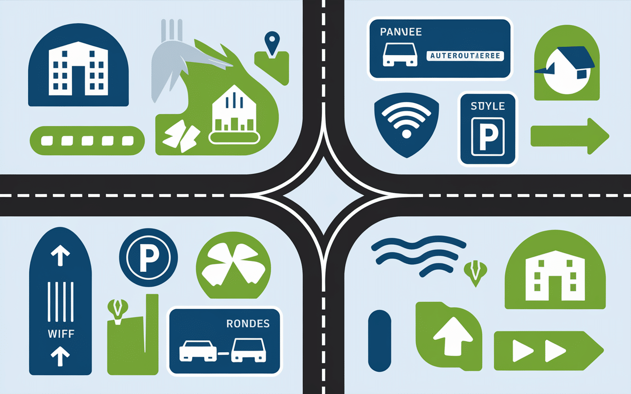 carte accès hotel montluçon proche autoroute