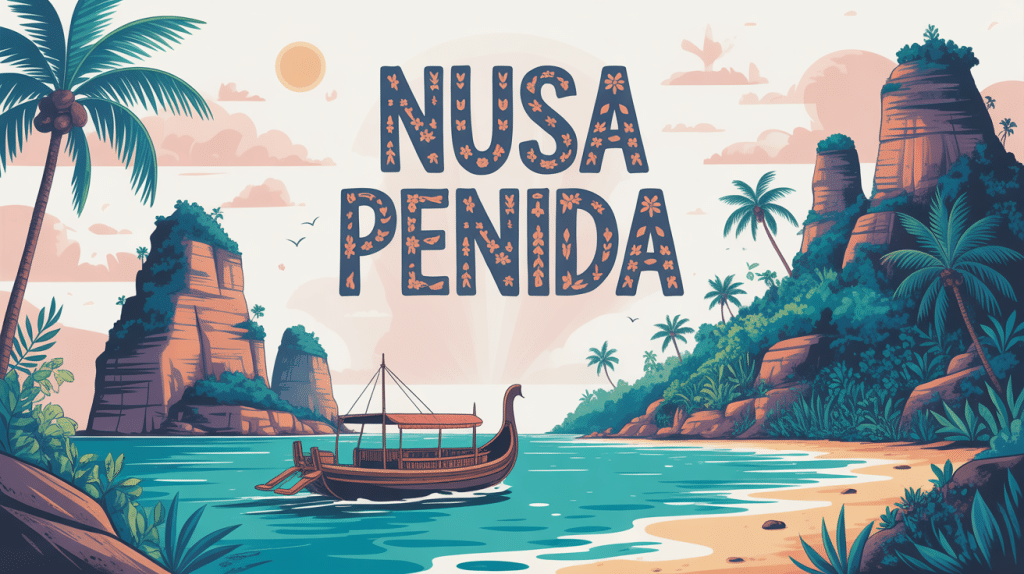 nusa penida île falaises plages turquoise