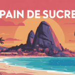 Pain de Sucre Rio de Janeiro illustration coucher de soleil téléphérique
