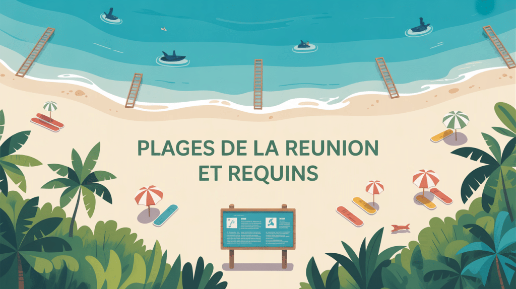 plage réunion requin protection corail