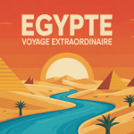 que faire en egypte illustration paysage desert pyramides
