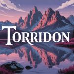 Vue de Torridon montagnes et lac au lever du jour