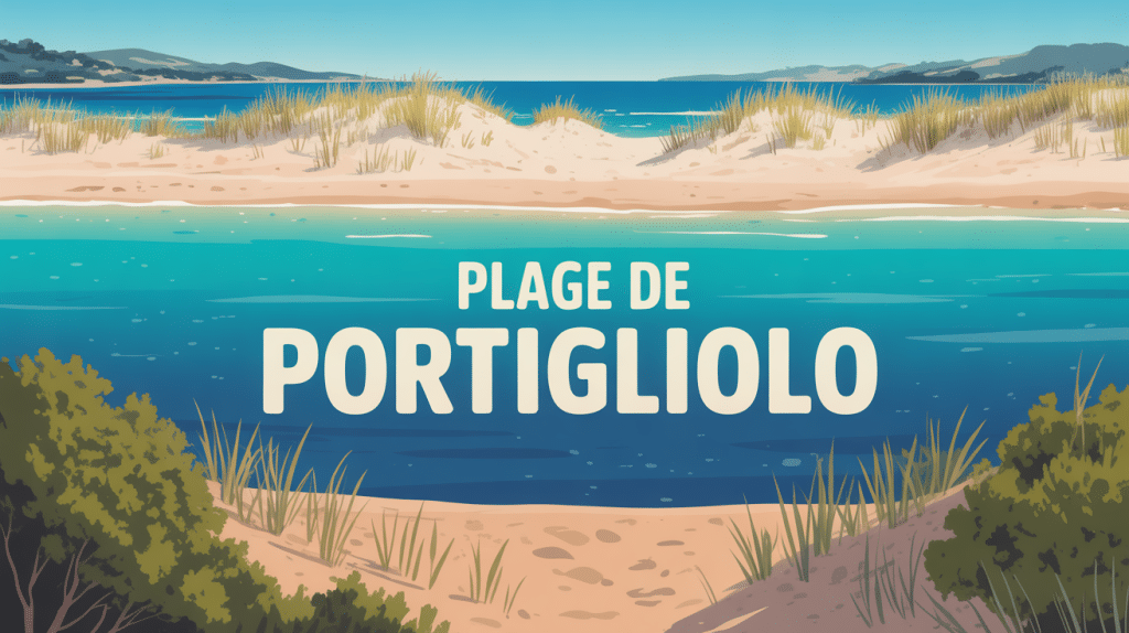 Vue aérienne plage de portigliolo - arinella di portigliolu sable turquoise