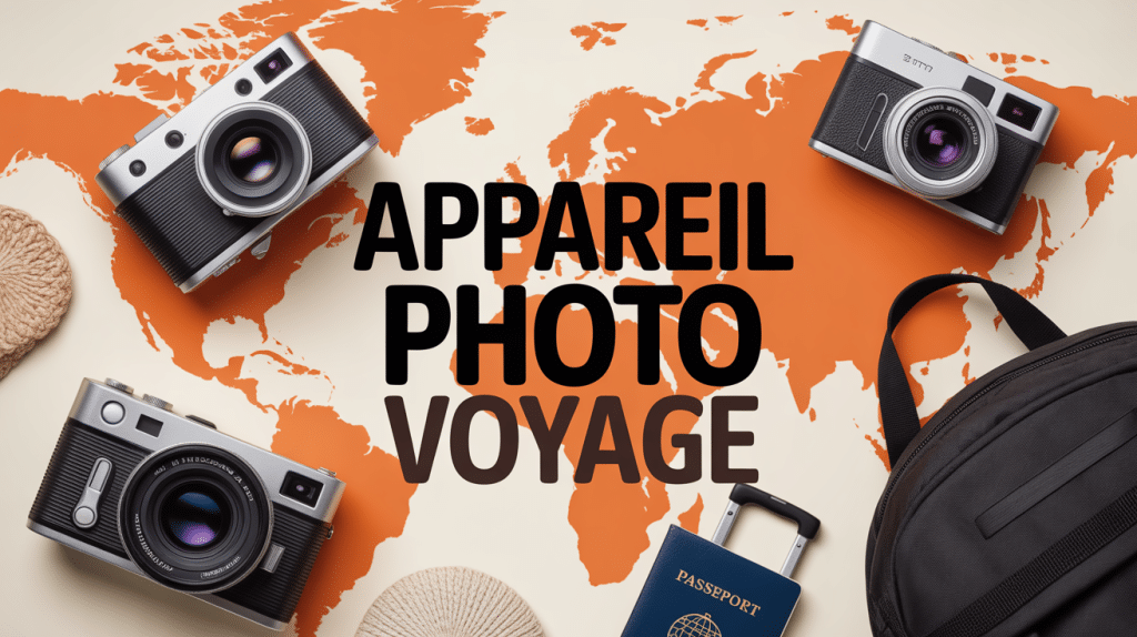 appareil photo voyage accessoires carte monde