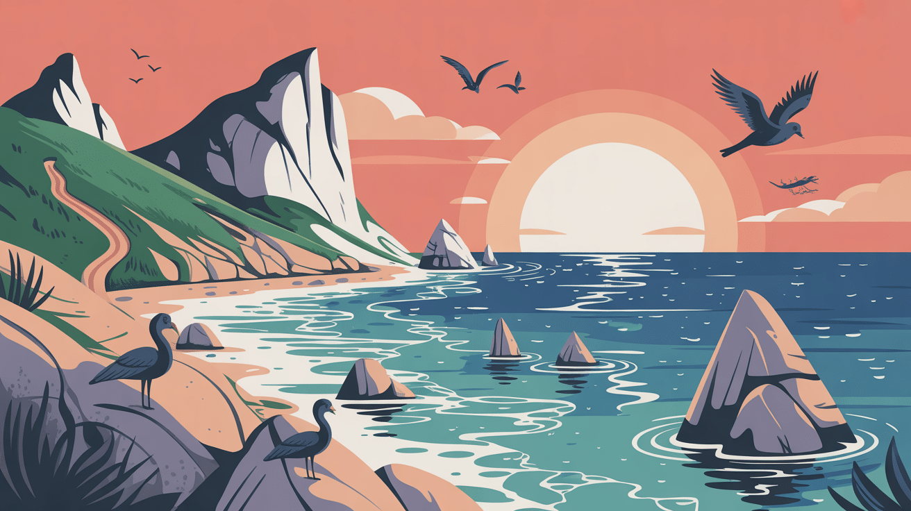 Littoral de Bohuslän avec rochers, criques, faune marine