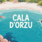 vue aerienne cala d orzu crique corse paradisiaque