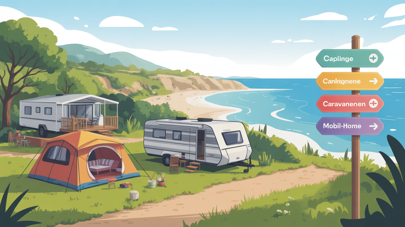 Camping en Sicile hébergements et options