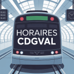 cdgval horaires navette automatique terminal