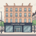 Facade etap hotel vienne france moderne et accueillante