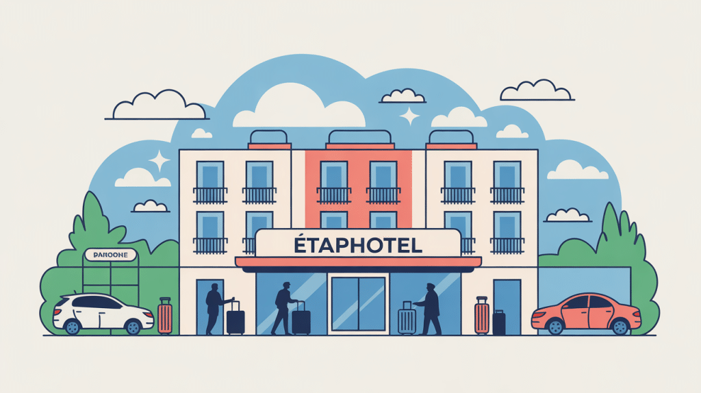 image etaphotel hotel économique façade moderne