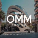 hotel omm barcelone façade moderne avenue chic