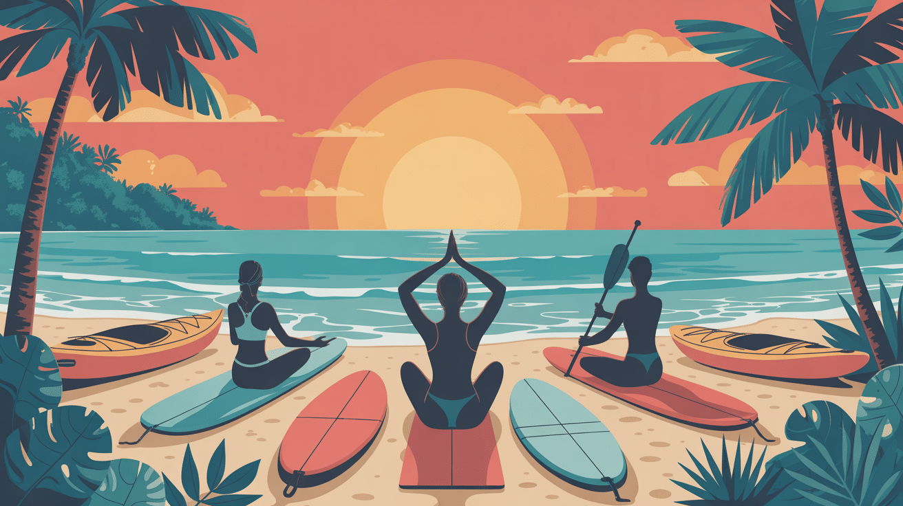 Mazunte écotourisme plage surf yoga tortues