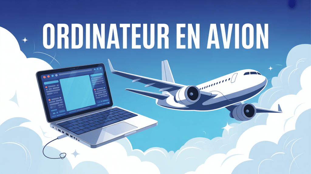 ordinateur avion en vol écran lumineux