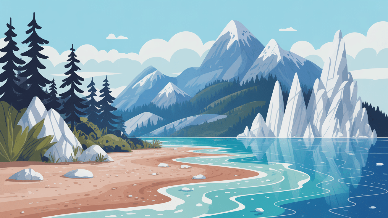 Paysage Chypre plage montagne forêt