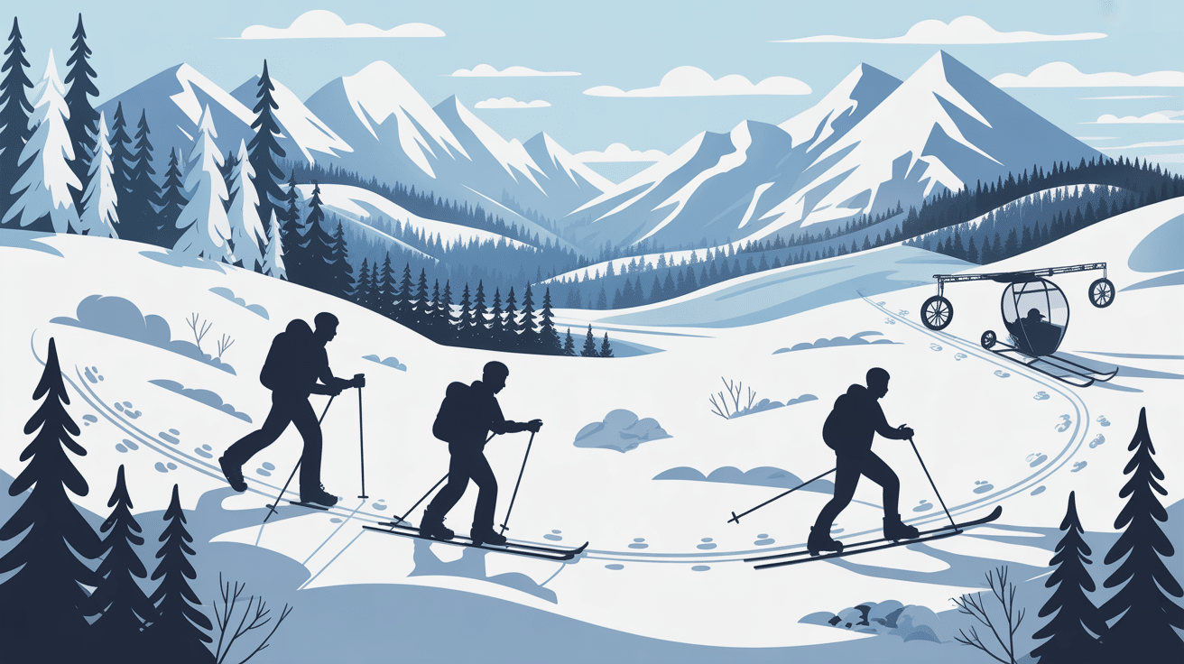 Activités nordiques ski en Corse