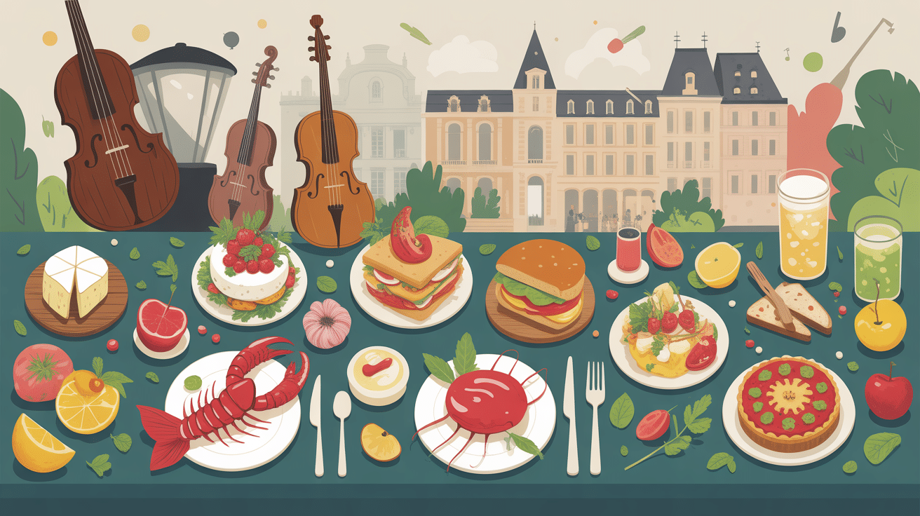 Table gastronomique cote est usa