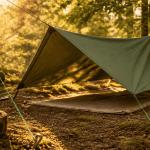 bache camping abri foret A-Frame