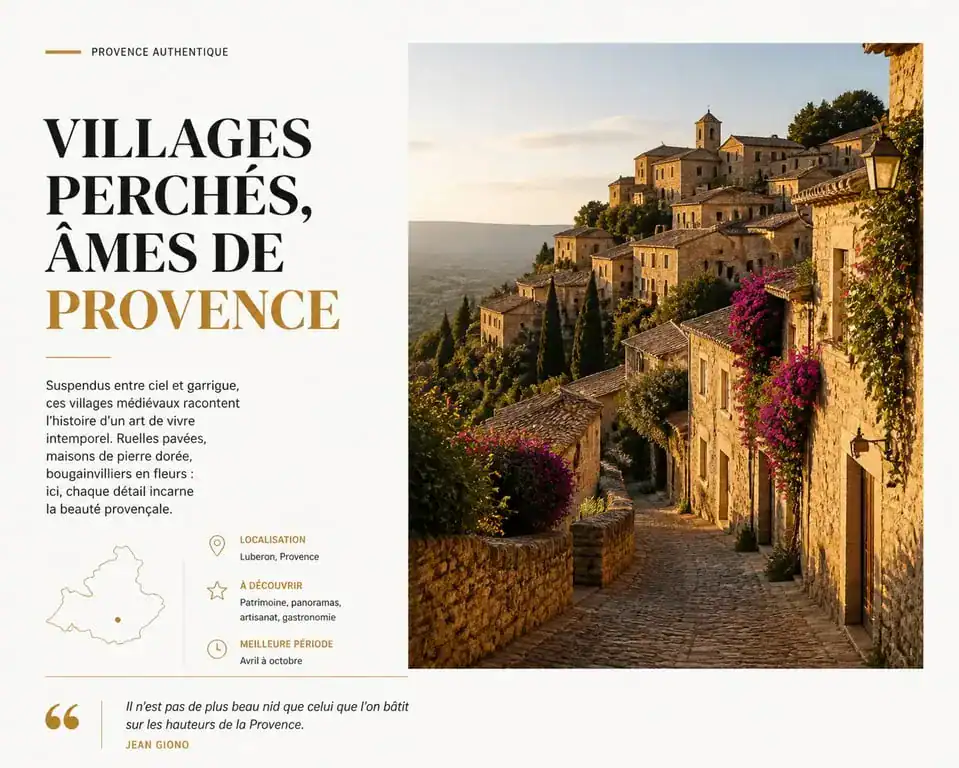 Village pittoresque près de La Ciotat, typique de la Provence avec ses ruelles en pierre et ses fleurs.