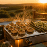 saint jacques plancha marinade persillade terrasse