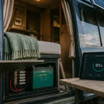 Innovations transports camping car : batterie LiFePo4 et panneau solaire pour autonomie