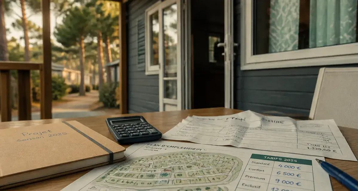 Tarif location mobil home à l’année : budgets et frais cachés