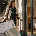 Voyager seule femme 50 ans en sécurité à la gare, hôtel boutique
