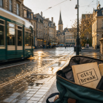 weekend en europe : city break depuis une gare, sac à dos et billet