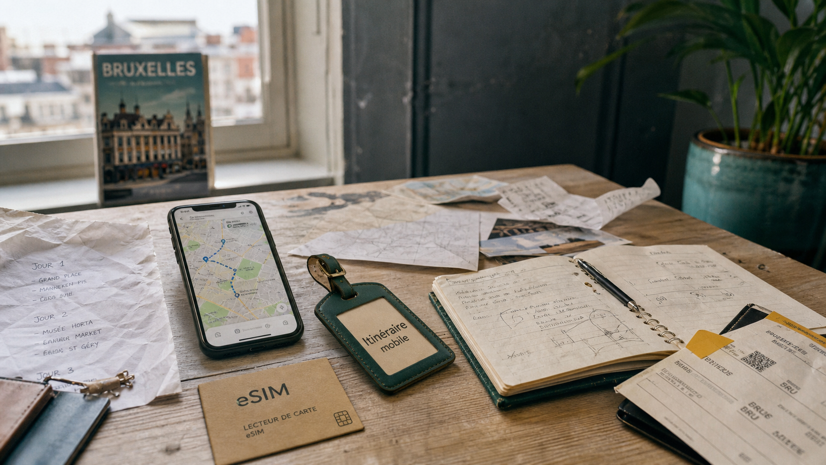 Applications utiles en voyage : smartphone itinéraire et budget
