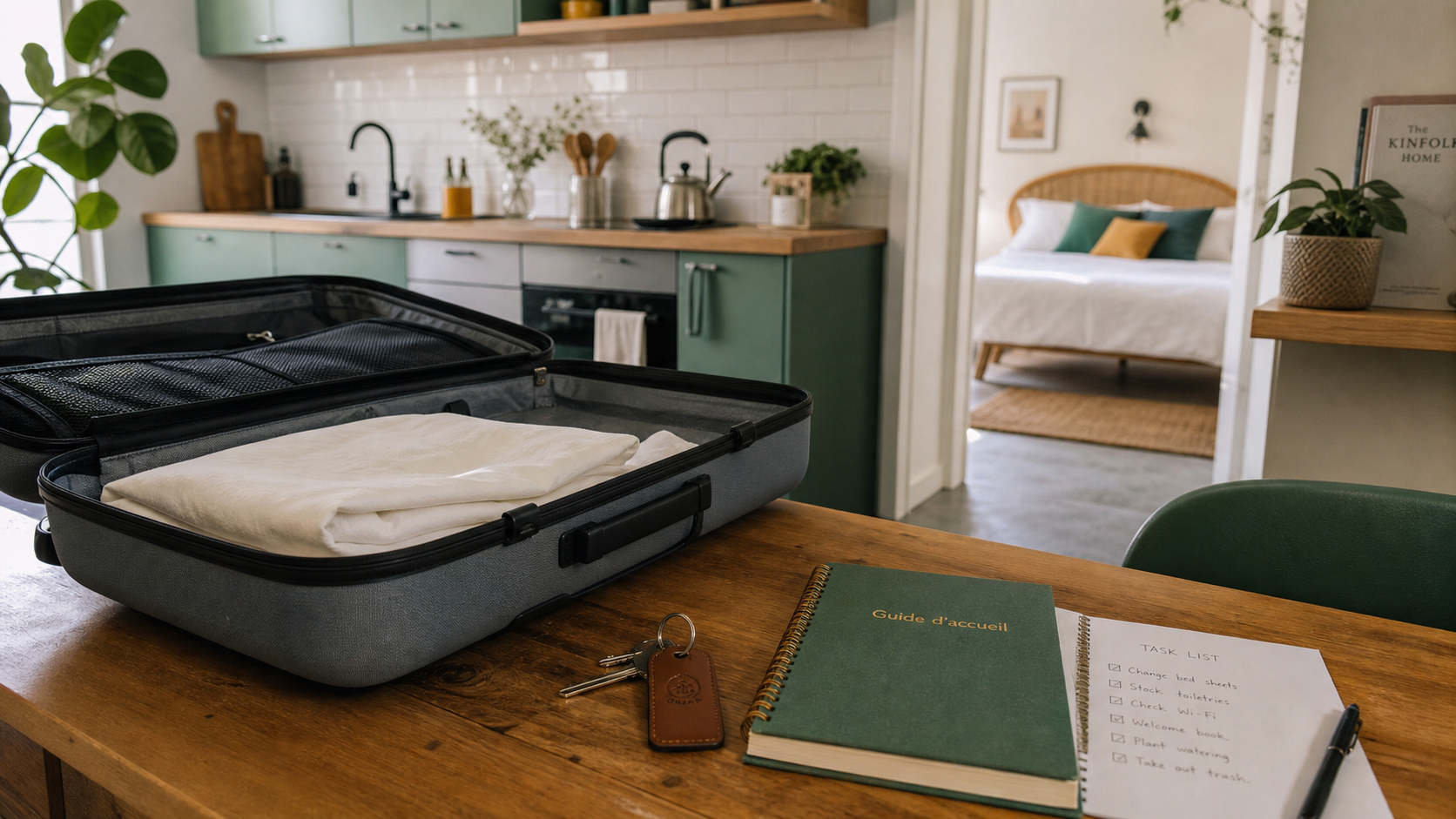 l'échange de maison pour voyager : clés et guide d’accueil