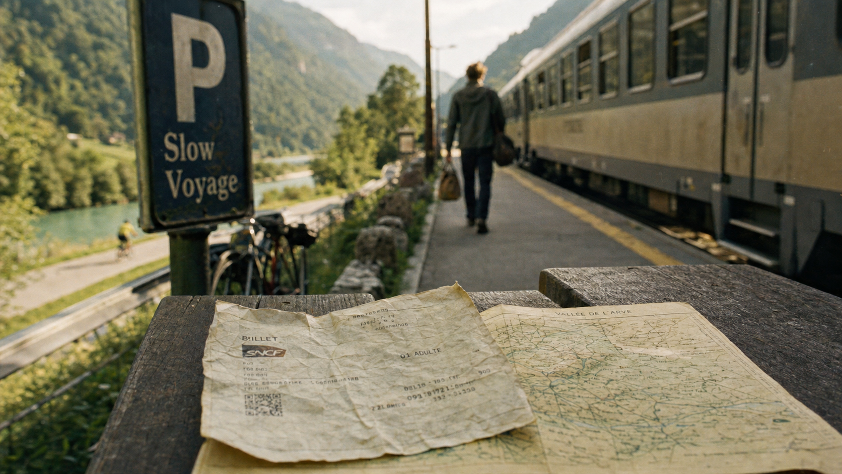 Le slow travel: voyager autrement en train régional