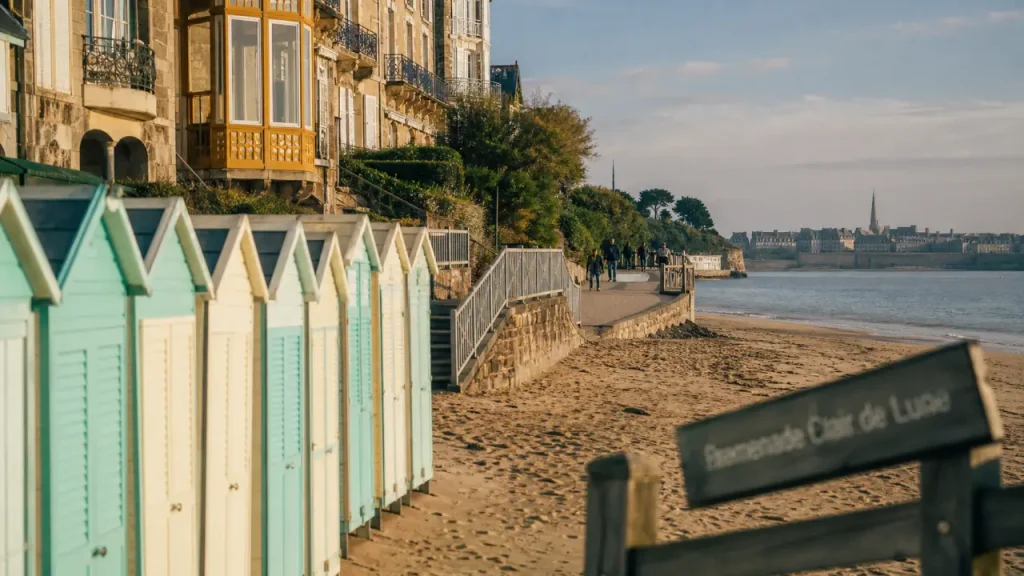 Dinard en une journée : plage de l’Écluse, Clair de Lune et vues sur Saint-Malo