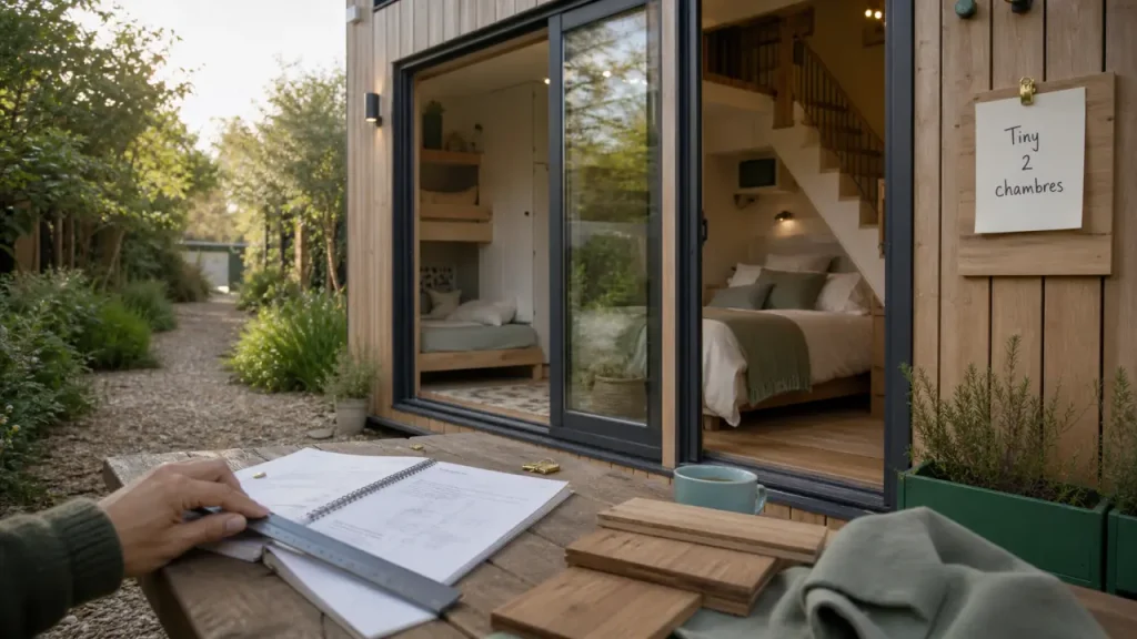 Tiny house 2 chambres : 20 m², 4 couchages, et ce qu’il faut vérifier avant d’acheter
