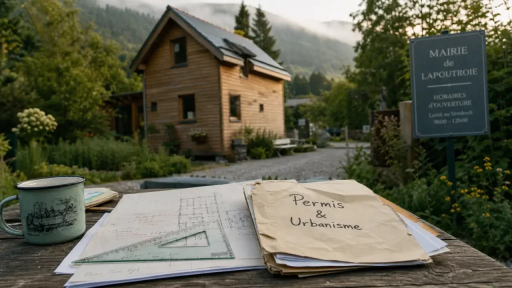 Tiny house en Alsace : séjour, terrain privé et règles d’urbanisme à vérifier