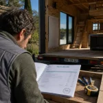 Achat tiny house : vue d’une tiny house sur remorque, devis et installateur