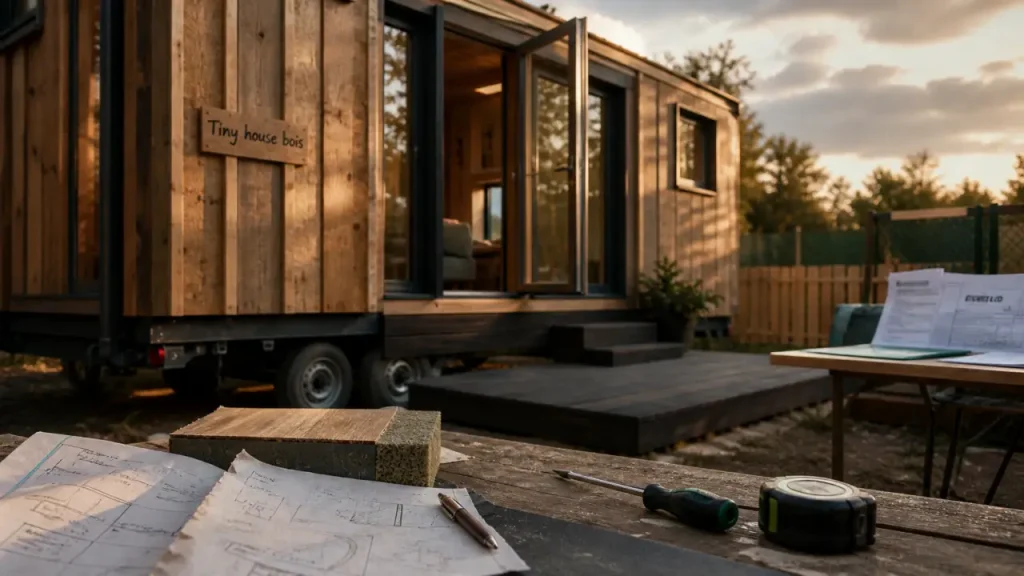 Tiny house bois mobile ou fixe : le comparatif qui change prix, confort et démarches