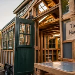 Tiny house definition : maison sur roues en bois