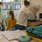 Voyage en europe en famille : city-trip avec enfants, carte et bouée
