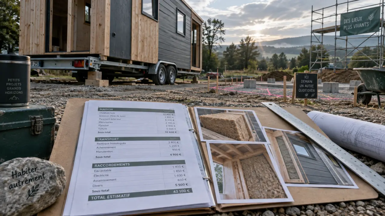 Acheter une tiny house : devis et vérifications budget sur chantier