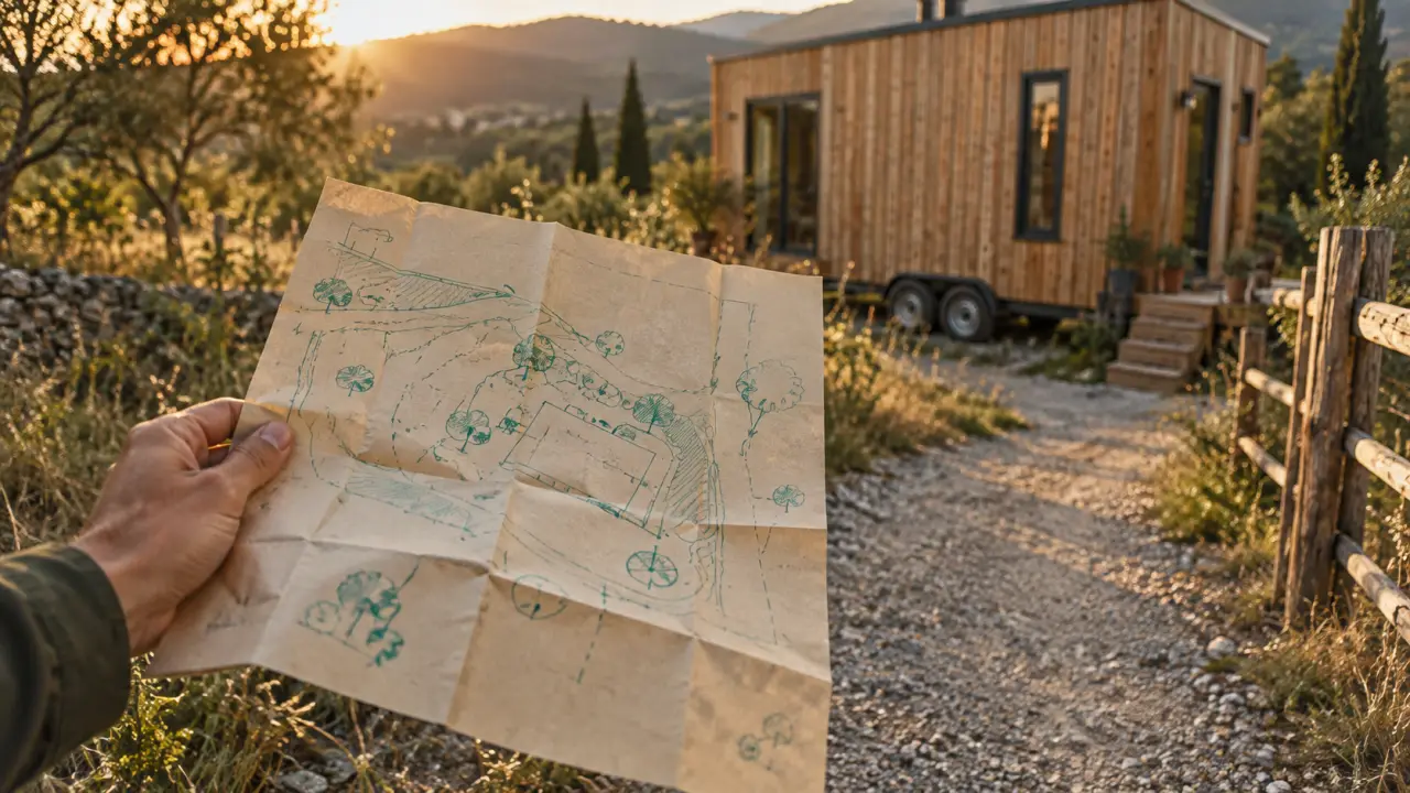 Definition tiny house : plan PLU pour tiny house sur remorque