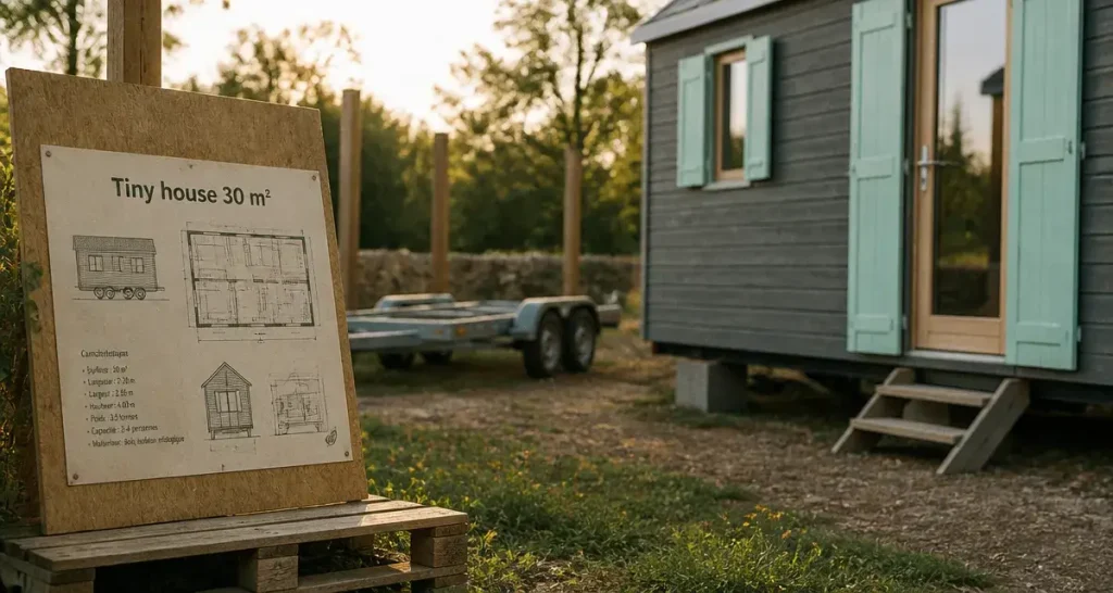 La tiny house de 30 m² existe, mais elle ne roule pas