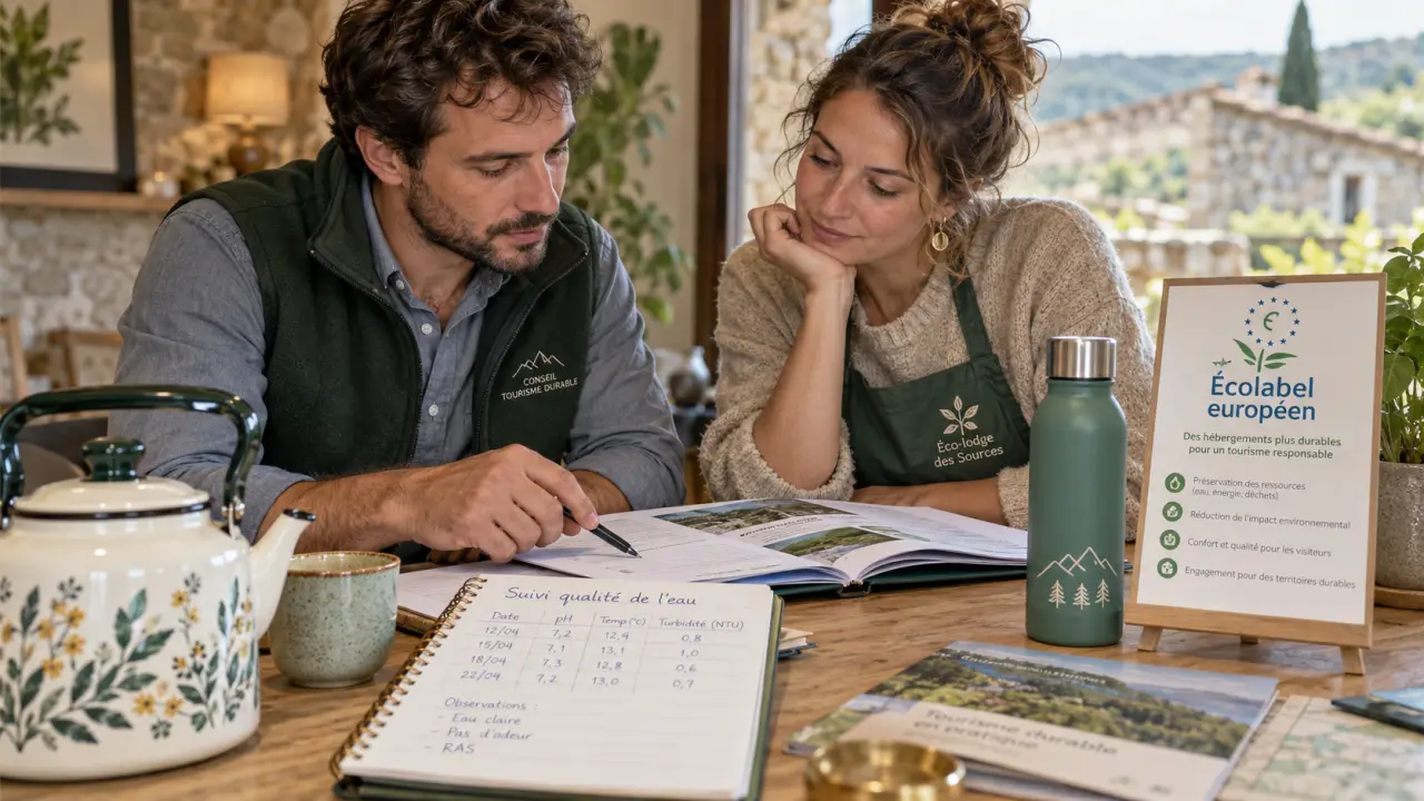 Acteur tourisme durable : consultant et écolabel européen dans un éco-lodge