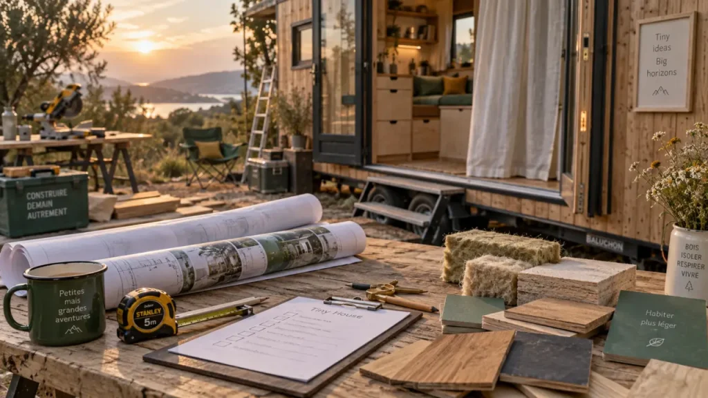 La tiny house transforme 10 à 30 m² en habitat sur mesure