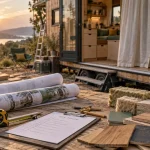 La tiny house sur remorque : aménagement sur mesure 10 à 30 m²