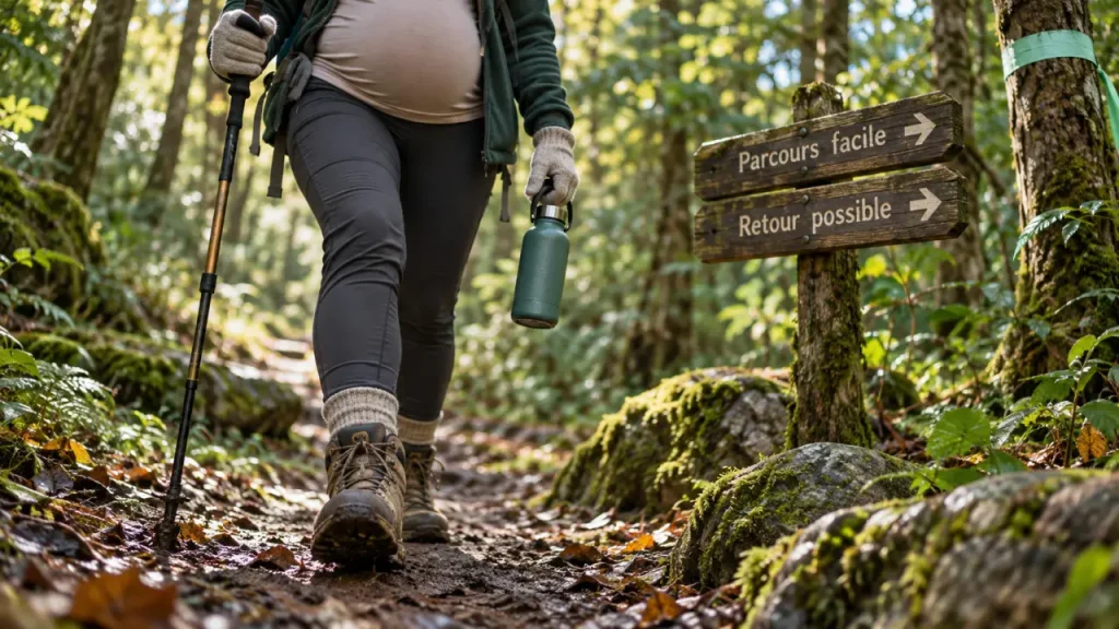 Rando enceinte : choisir un sentier facile plutôt qu’un sommet