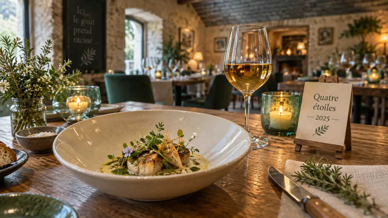 Restaurants étoilés lot : table gastronomique Quercy 2025, réservation